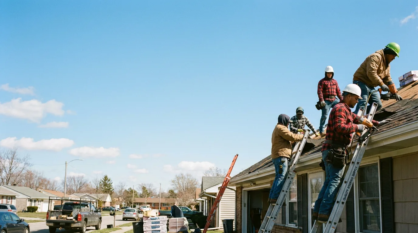 Roofing in La Rue, OH near me